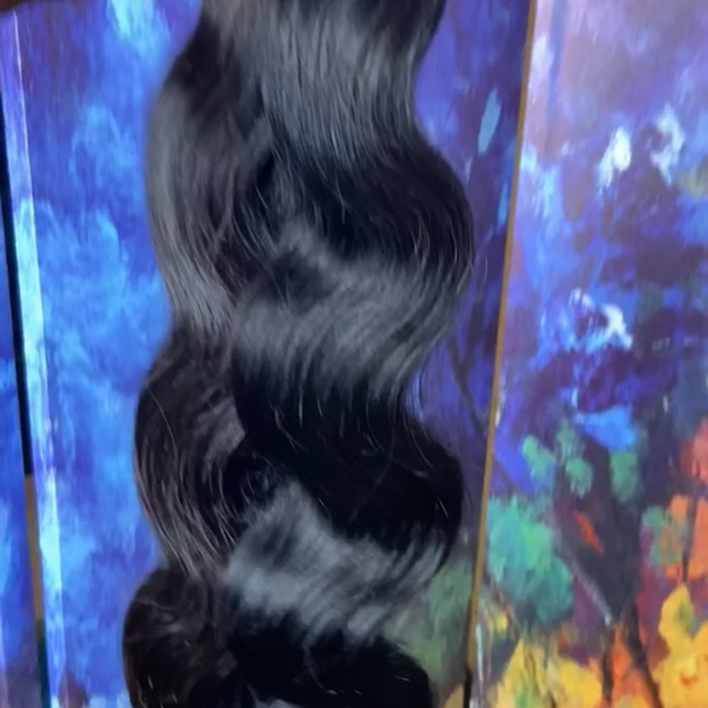Luxurious Black Hair Extension